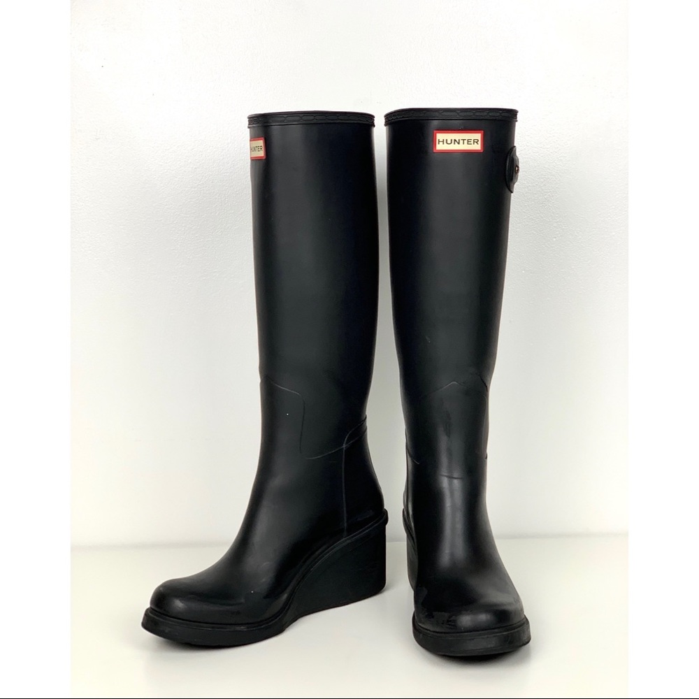 Hunter Wedged Rain Boots
